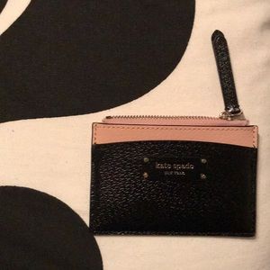 ♠️ kate spade small zip card holder - jeanne